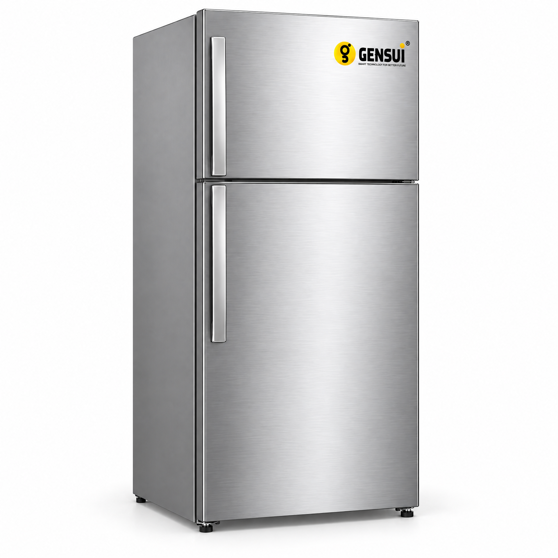 GENSUI FrostShield 260L 3-Star Inverter Double Door Refrigerator