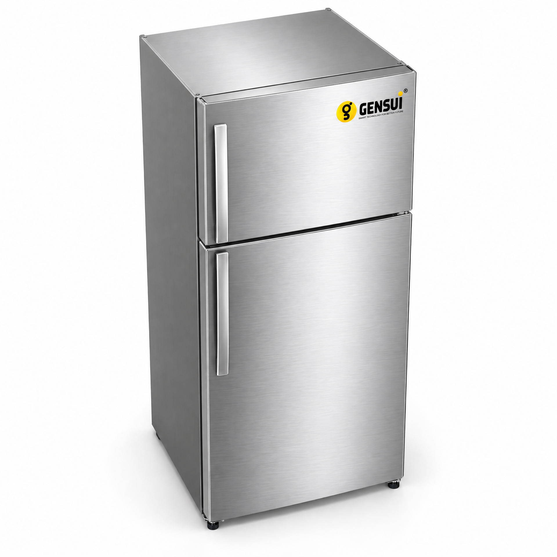 GENSUI FrostShield 260L 3-Star Inverter Double Door Refrigerator