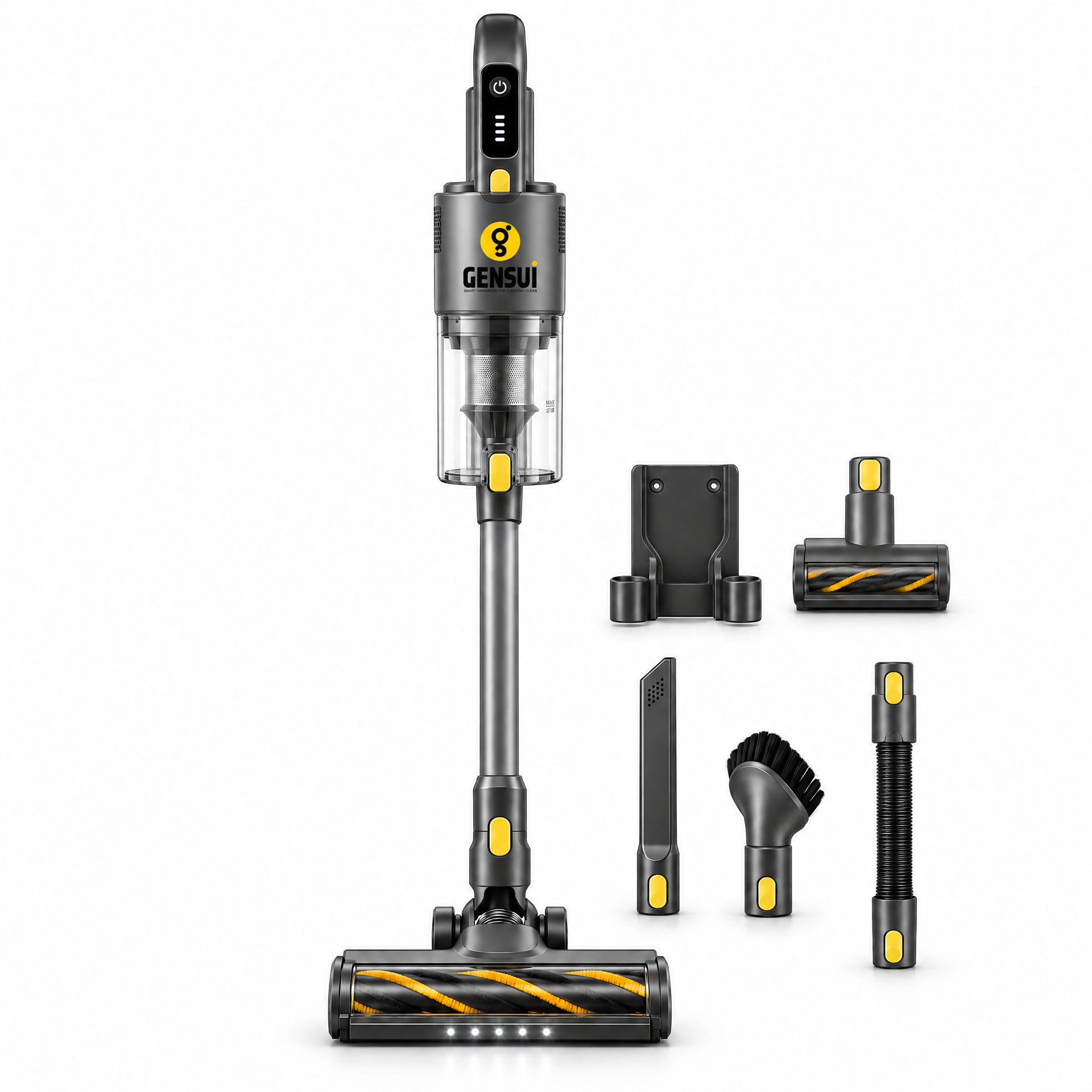 GENSUI CyclonePro 1600W High-Suction Canister Vacuum Cleaner