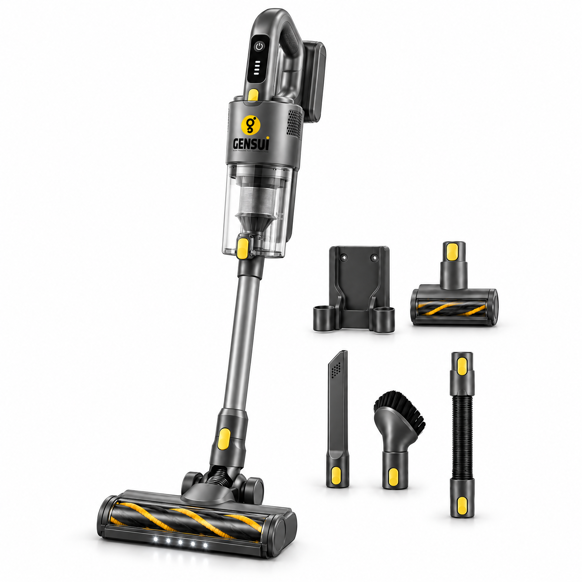 GENSUI CyclonePro 1600W High-Suction Canister Vacuum Cleaner