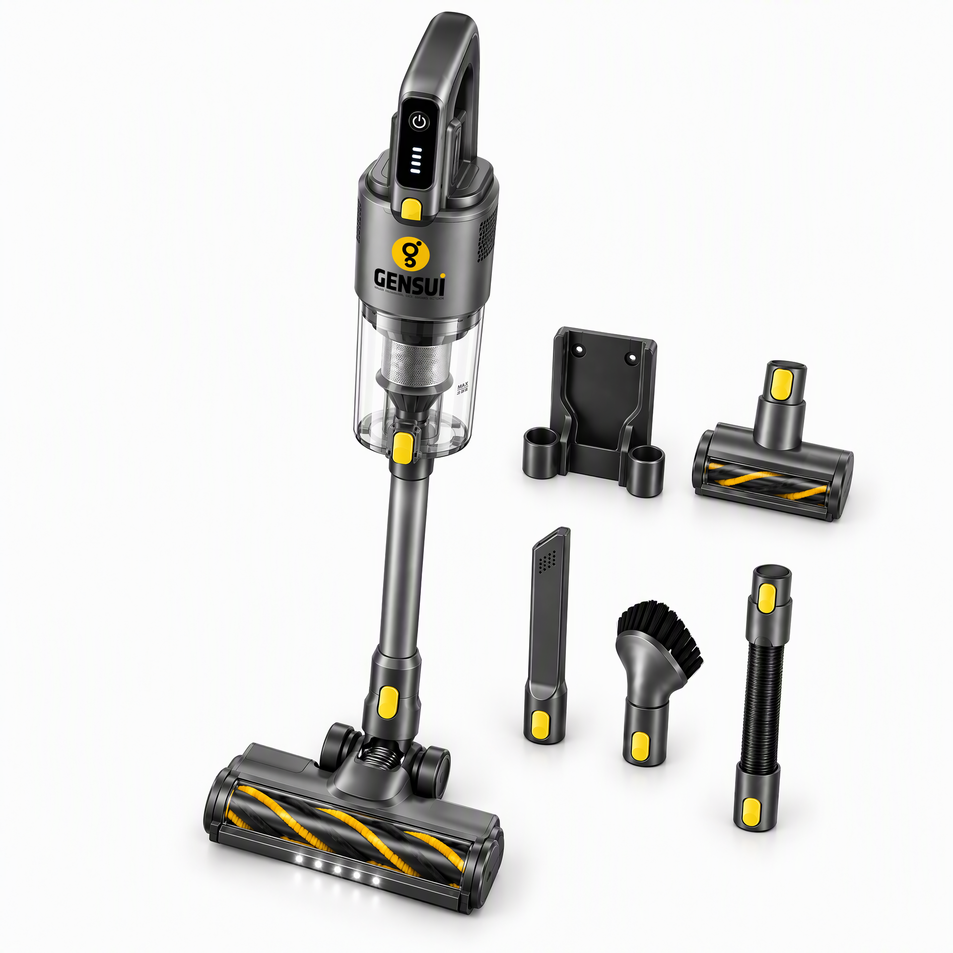 GENSUI CyclonePro 1600W High-Suction Canister Vacuum Cleaner