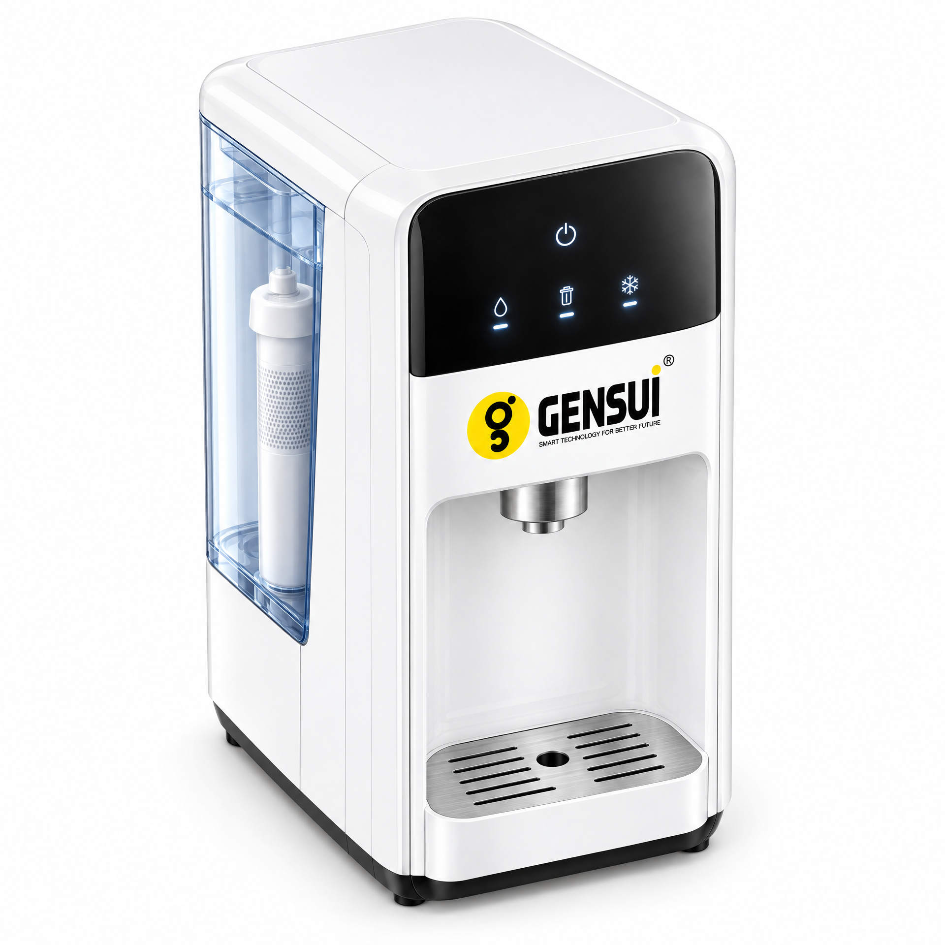 GENSUI AquaShield 9L RO + UV + UF + TDS Mineral Water Purifier